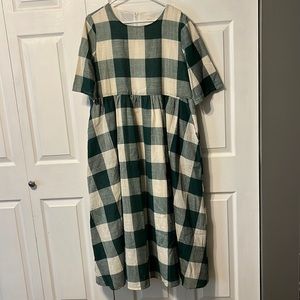 Roolee Maddie Buffalo Plaid Dress